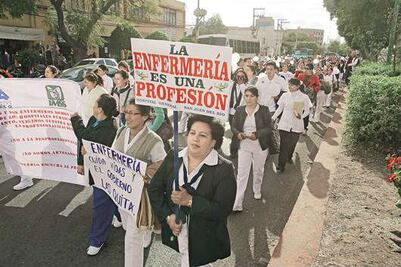 Enfermeras piden reconocimiento