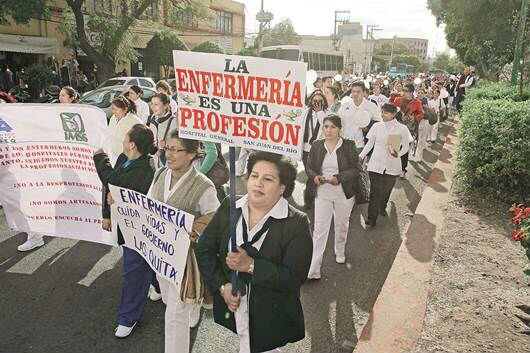 Enfermeras piden reconocimiento