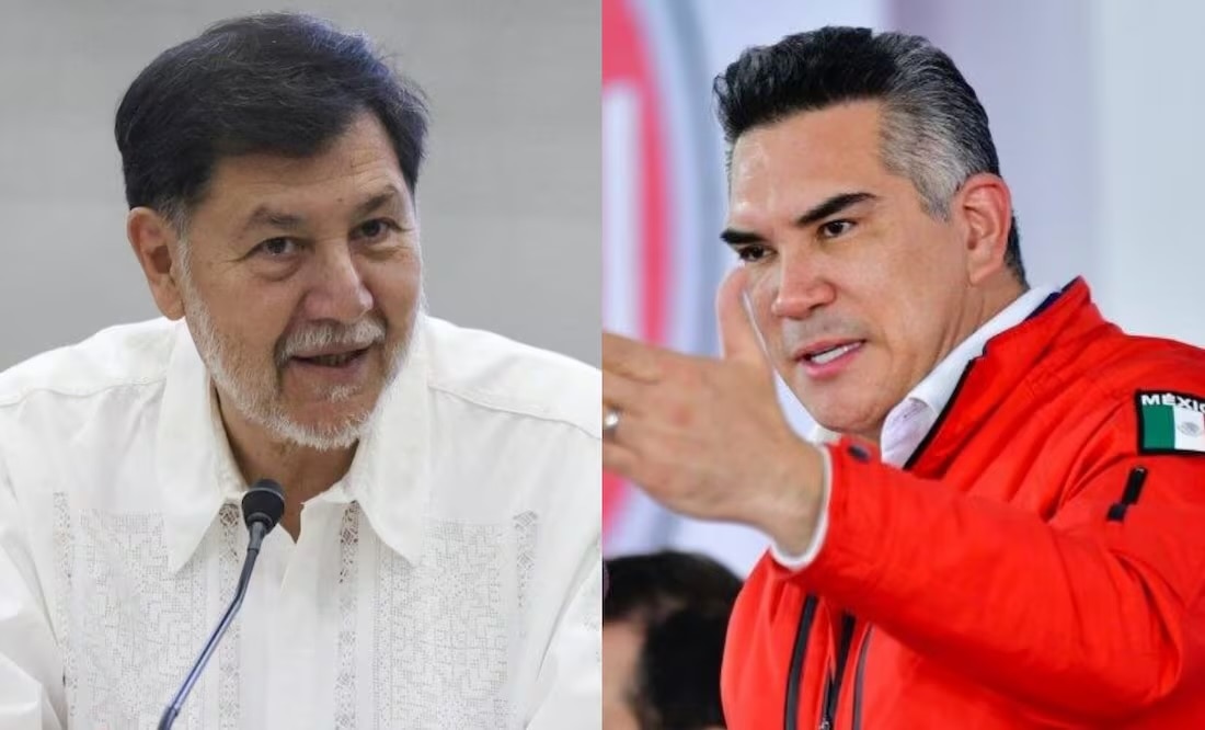Noroña arremete contra Alito Moreno por denuncia contra Nicolás Maduro; “es un caso para análisis psiquiátrico”, dice