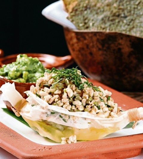 Con sabor prehispánico