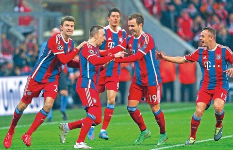 Bayern masacra para clasificarse