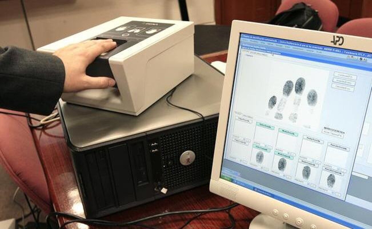 Huella digital. Poder contra el robo de identidad