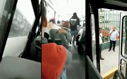 Operador choca intencionalmente contra unidad Qrobús en Querétaro