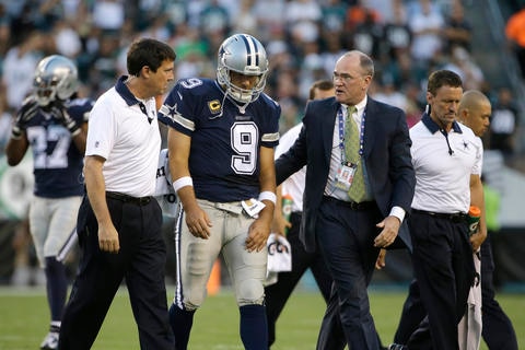 Dallas se queda sin Tony Romo