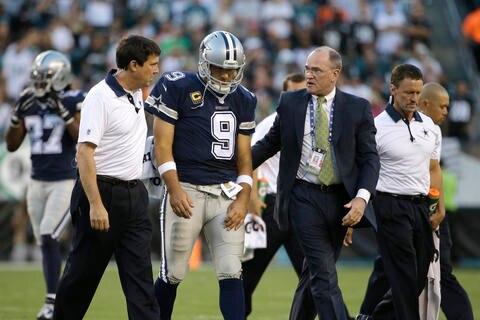 Dallas se queda sin Tony Romo