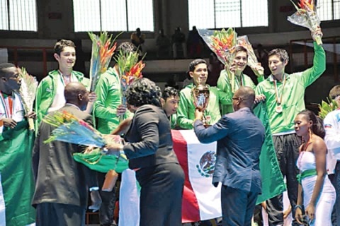 Campeón del mundo en taekwondo