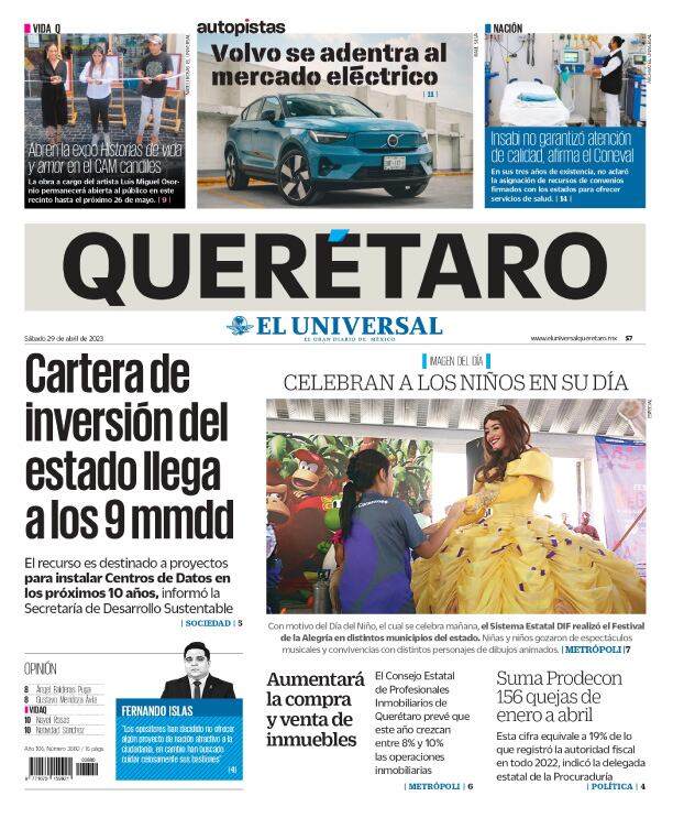 Portada 29 de abril de 2023