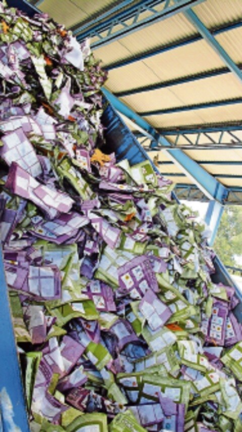 IEQ recicla material electoral de 2012