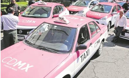 Taxistas prevén cierre de avenidas principales de CDMX el próximo lunes