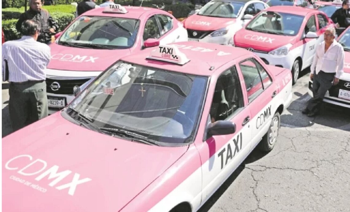 Taxistas prevén cierre de avenidas principales de CDMX el próximo lunes