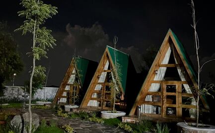 Duerme como si estuvieras en los Alpes en estas cabañas de Peña de Bernal 
