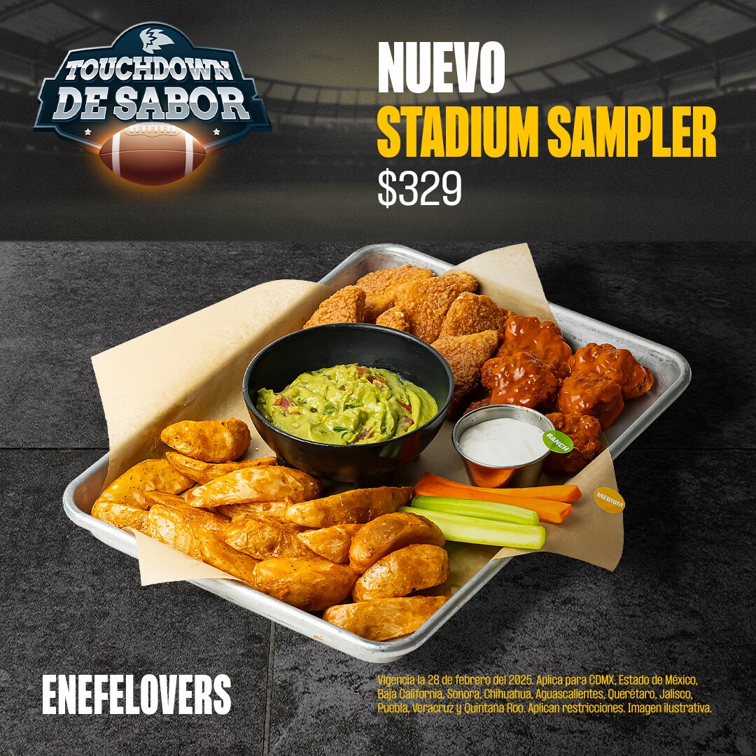 Promoción de BuffaLO Wild Wings. Foto: FB, Buffalo Wild Wings