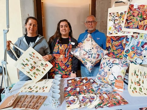 Obras artísticas salen del lienzo