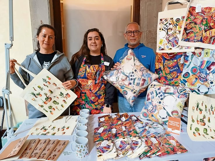 Obras artísticas salen del lienzo