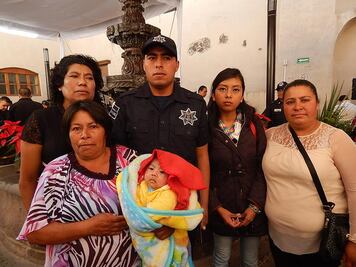 Mexiquense alcanza sus metas como policía en SJR