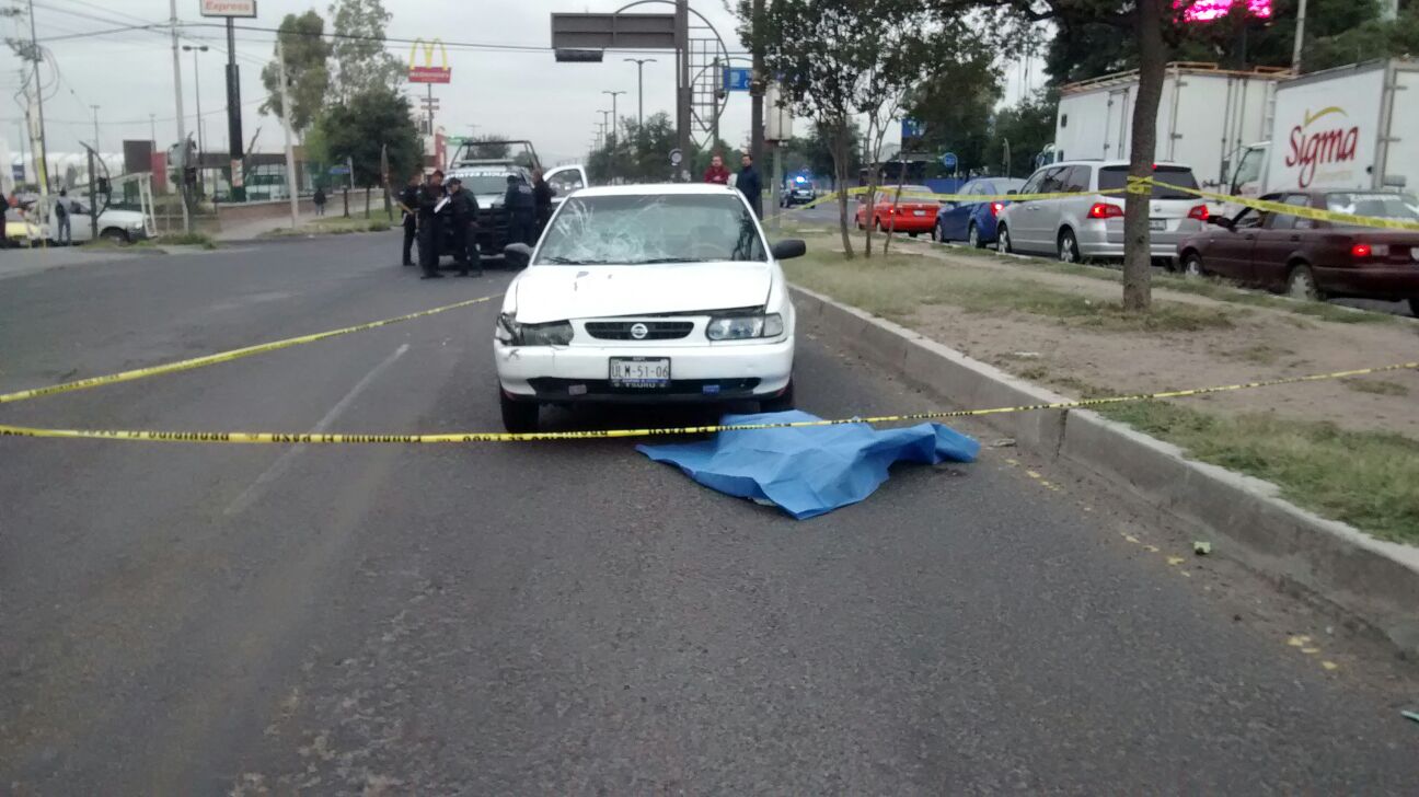 Muere atropellado en Paseo Central