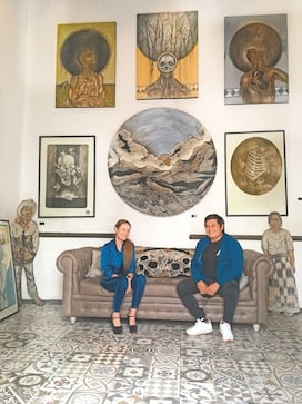 Víctor López abre su galería personal