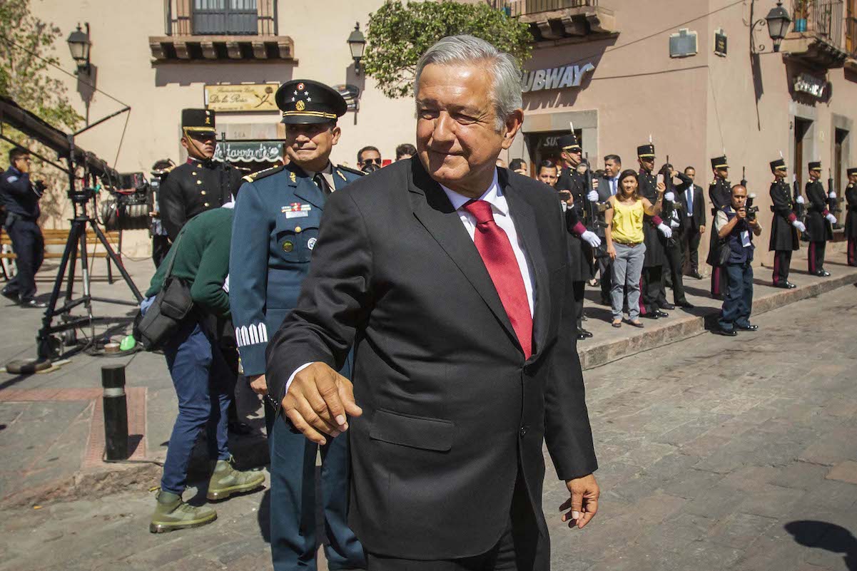 Hay cierres viales por la visita de AMLO a Querétaro