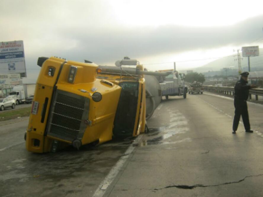 Accidente en la carretera 57