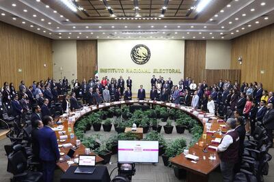 INE: 53% votaron por AMLO