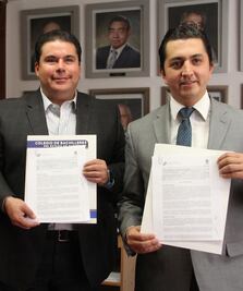 Firman convenio el Cobaq y la UPSRJ