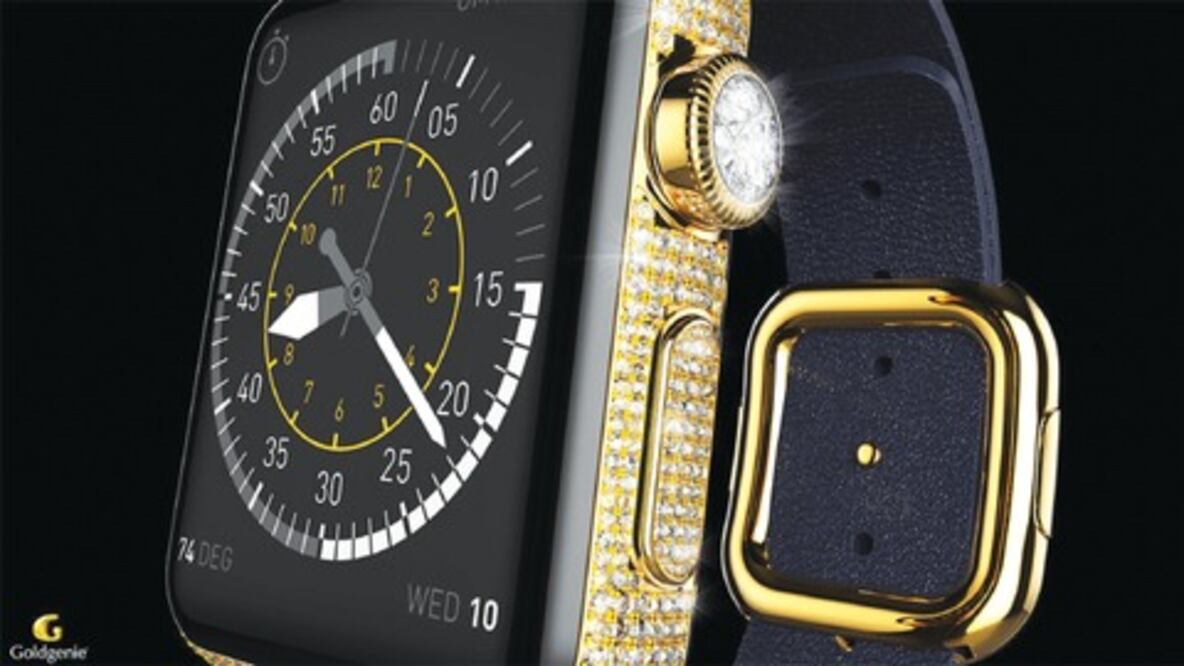 Goldgenie inyecta lujo al nuevo Apple Watch