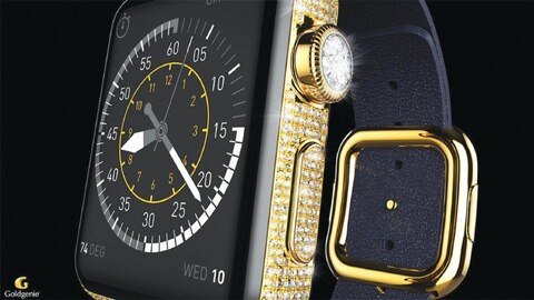 Goldgenie inyecta lujo al nuevo Apple Watch