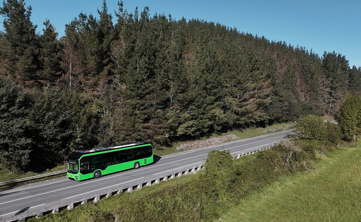 Autobuses Irizar son producidos en México. Foto: Irizar.