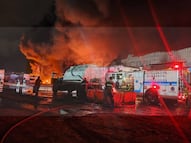 Fuerte incendio en el Parque Industrial Balvanera moviliza a cuerpos de emergencia; no hay personas lesionadas