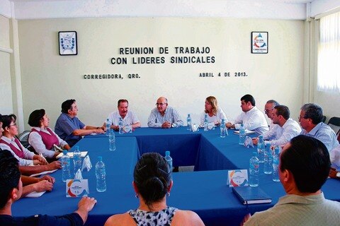 Alcalde ofrece apoyo a sindicatos