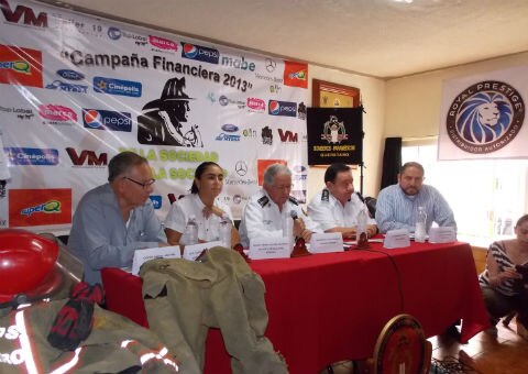 Bomberos inicia campaña financiera