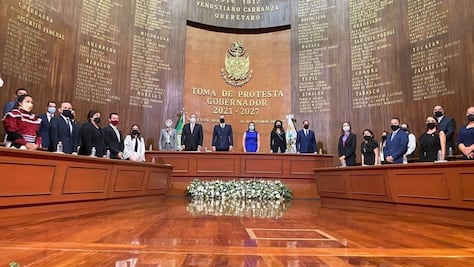 Mauricio Kuri asume la gubernatura de Querétaro 