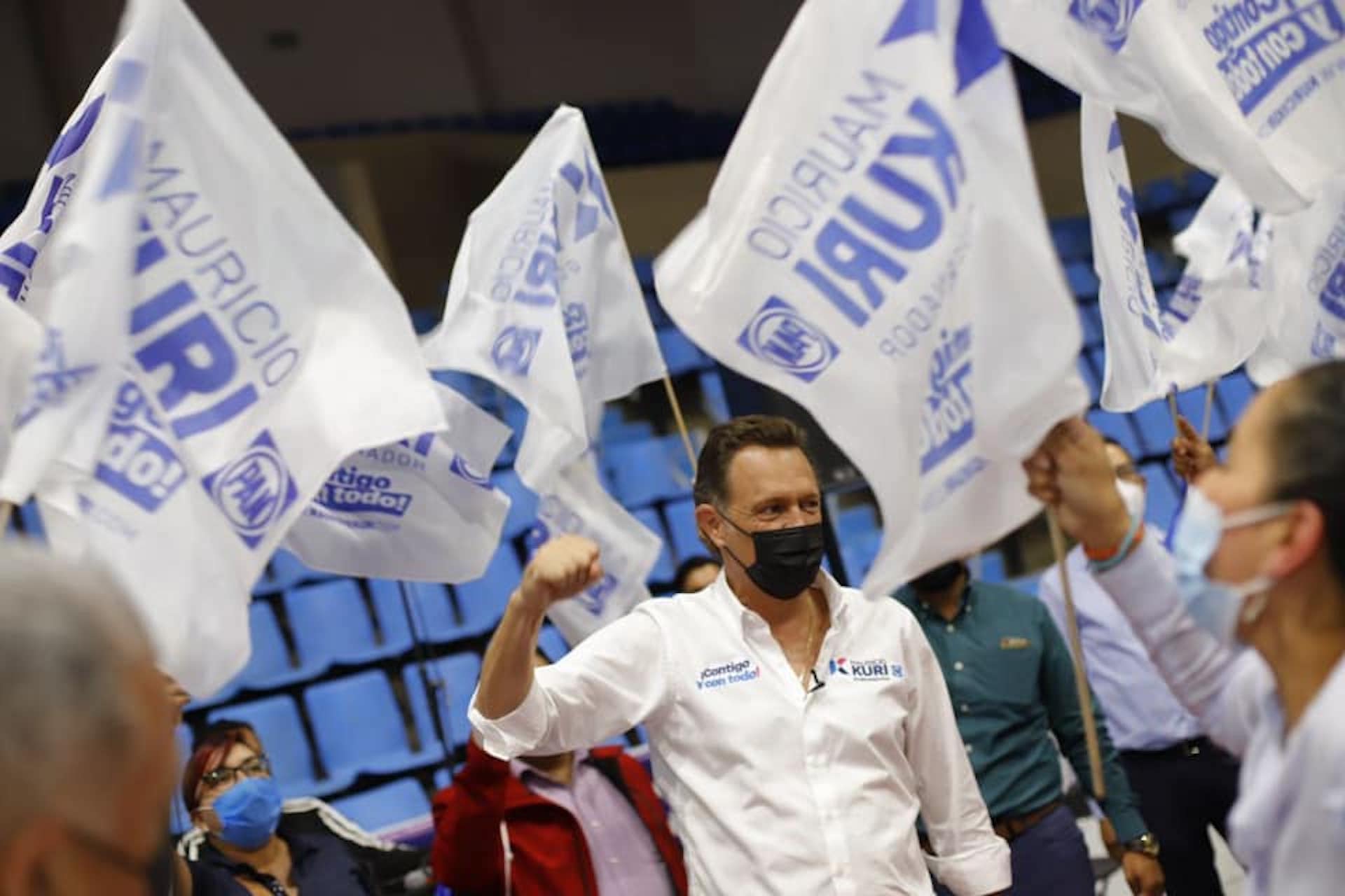 Mauricio Kuri aventaja a Celia Maya en intención del voto, dice encuesta 