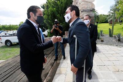 Funcionarios e ingenieros, a cuarentena; gobernador volvió a dar positivo a Covid