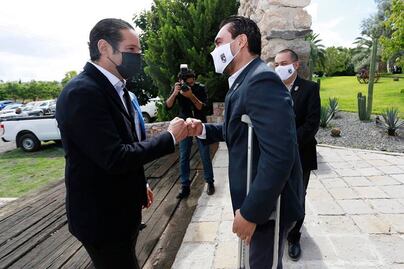 Funcionarios e ingenieros, a cuarentena; gobernador volvió a dar positivo a Covid