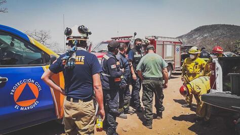 Por segundo día consecutivo se registran incendios en El Marqués