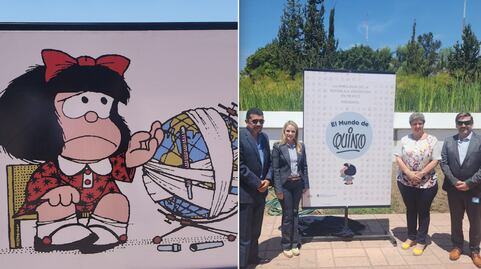 Llega a Querétaro El Mundo de Quino; la exposición se instaló en la UAQ