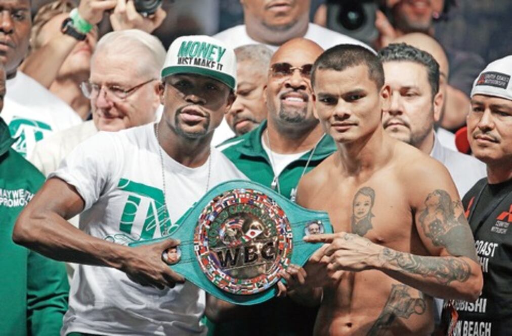 Floyd Mayweather le otorga desquite