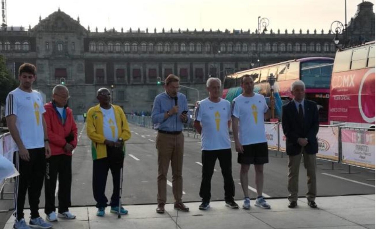 Llega flama del Maratón a la CDMX