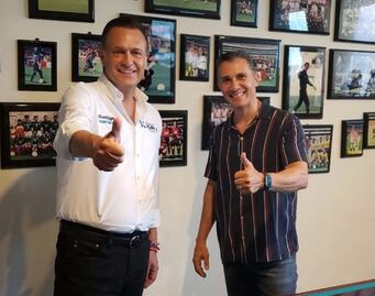 El Arquero de Cristo y Mauricio Kuri hacen mancuerna por la gubernatura de Querétaro