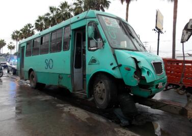 Choque de TP deja cinco lesionados