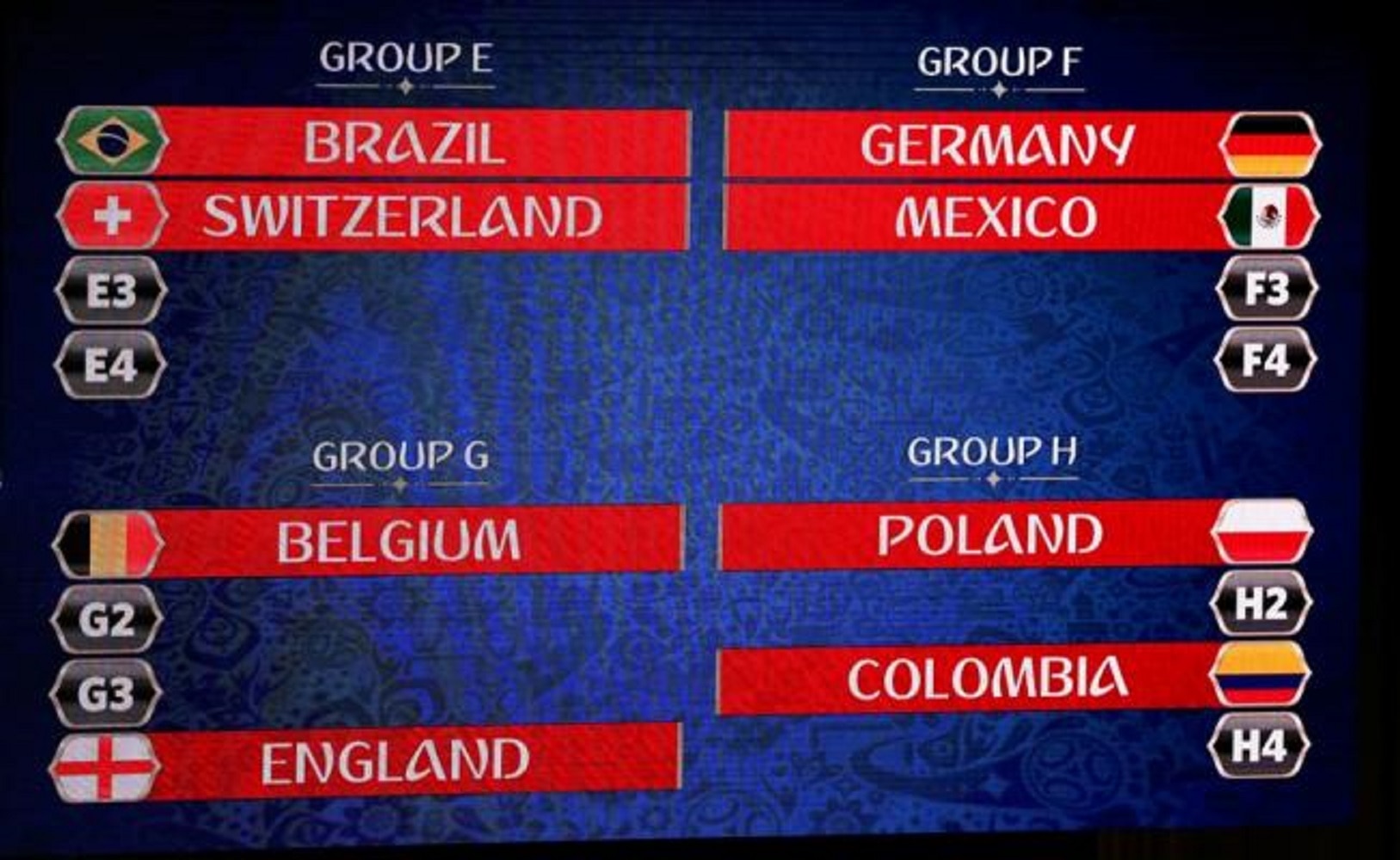 México ante Alemania, el primer juego del Tri en Rusia 2018