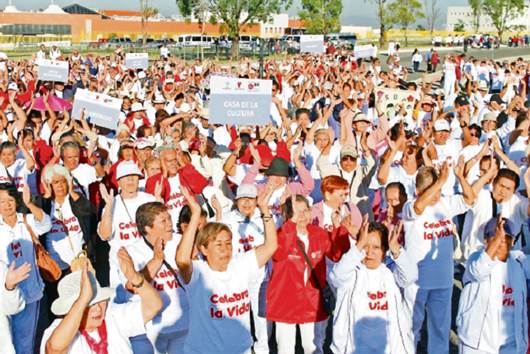 Abuelitos celebran la vida