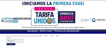 ¿Cómo obtener la tarifa de dos pesos en el transporte público de Querétaro?