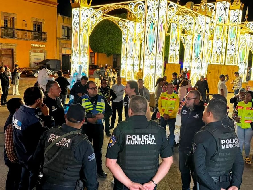 Alistan operativo de seguridad para el Día de Reyes en Querétaro. Foto: Especial