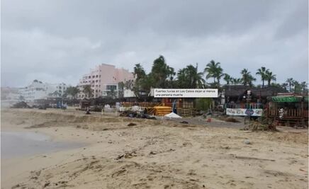 Fuertes lluvias en Los Cabos dejan al menos una persona muerta