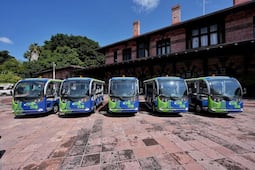 Presentan Eqrobus en Centro Histórico