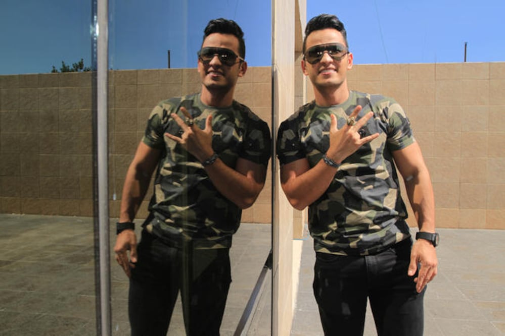 el cantante de pop urbano Brainer visitó las oficinas de EL UNIVERSAL Querétaro (Foto: César Gómez)