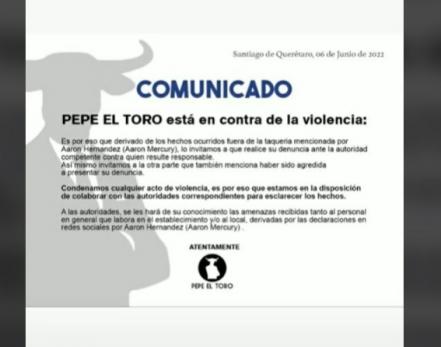 VIDEO. Influencer denuncia en TikTok agresión de personal de un bar en Querétaro
