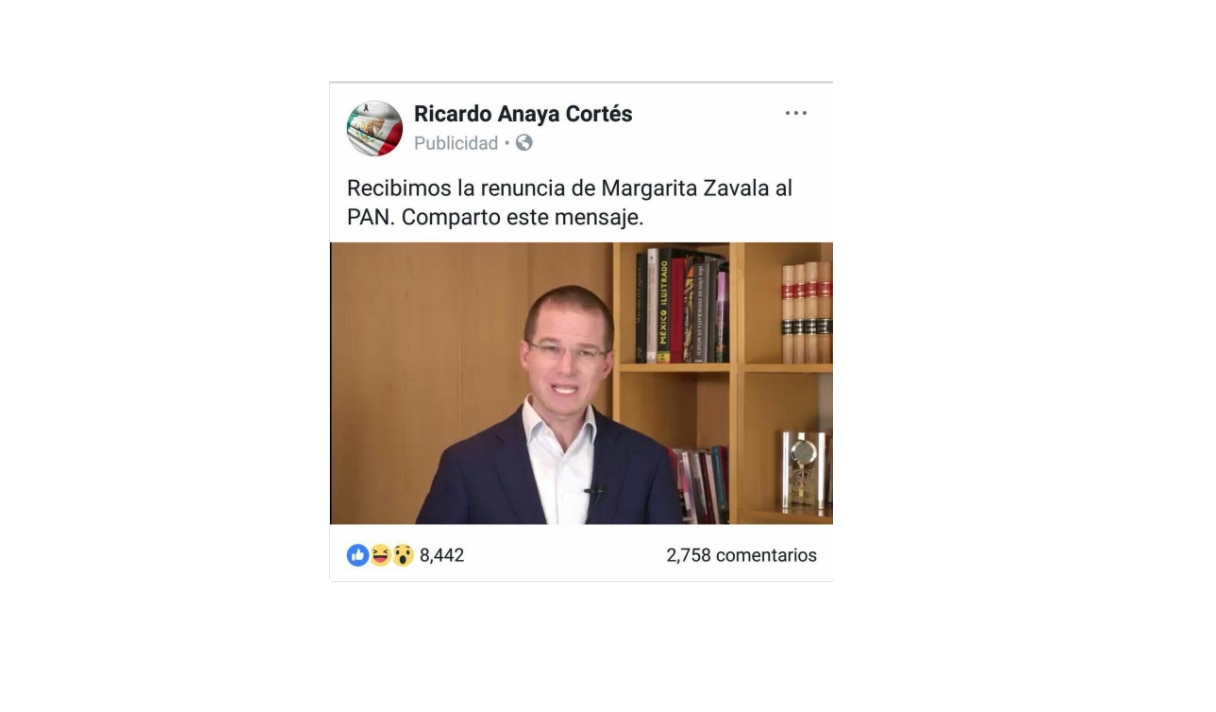 Calderón acusa a Anaya de pagar publicidad